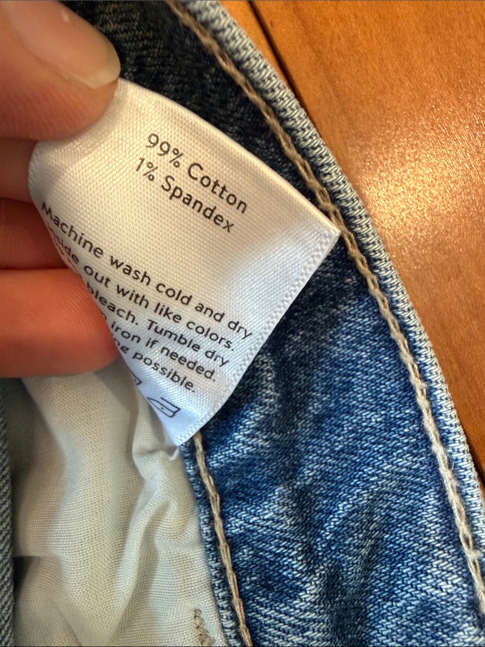 Wide Leg Light Blue Women's Jeans - Picture 4 of 4
